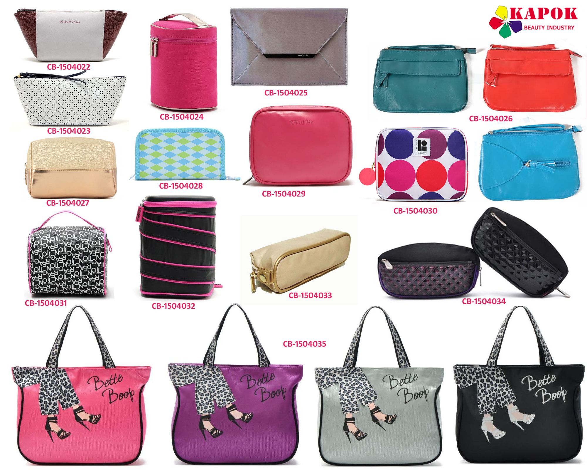 mini bags, makeup pouches, cosmetic bags, toiletry bags - OEM factory